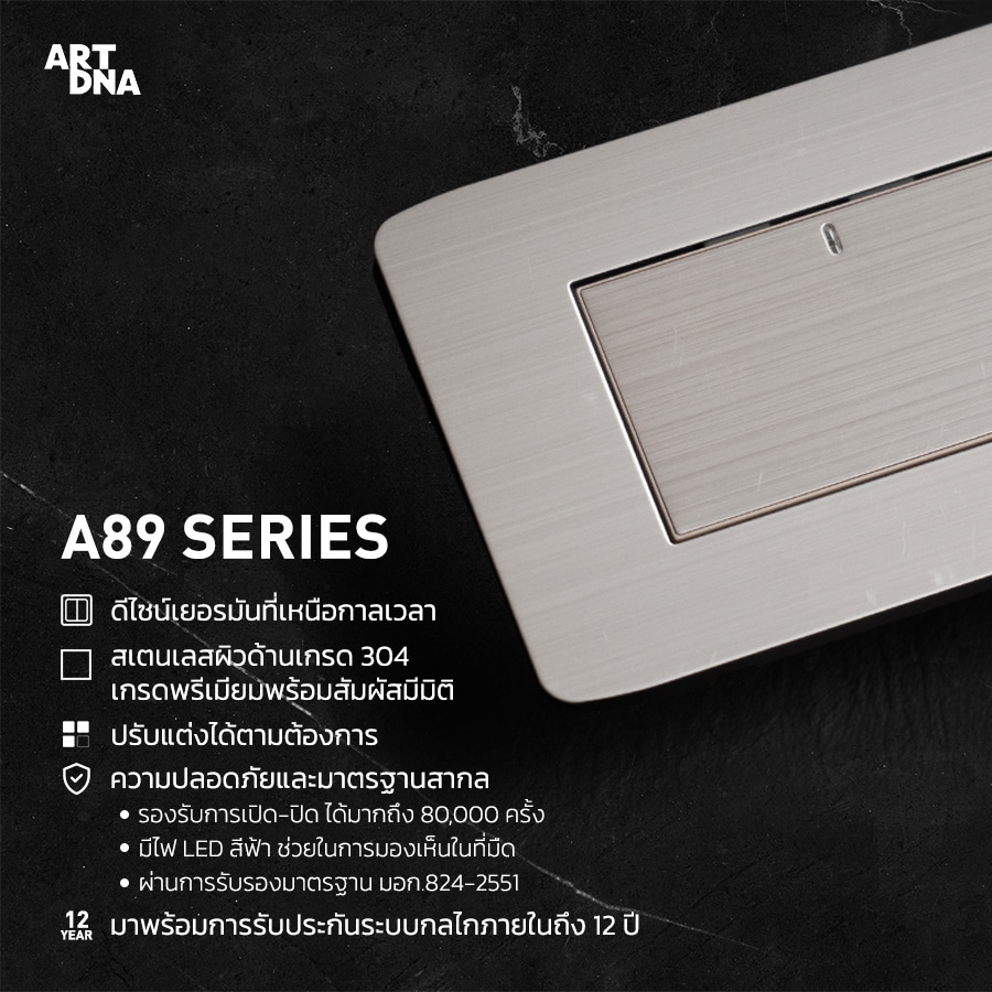 ปลั๊กไฟสวยๆ A89